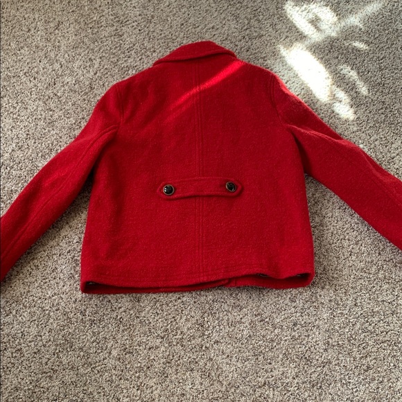 Coach Vibrant Red Double-Breasted Jacket - Picture 2 of 2